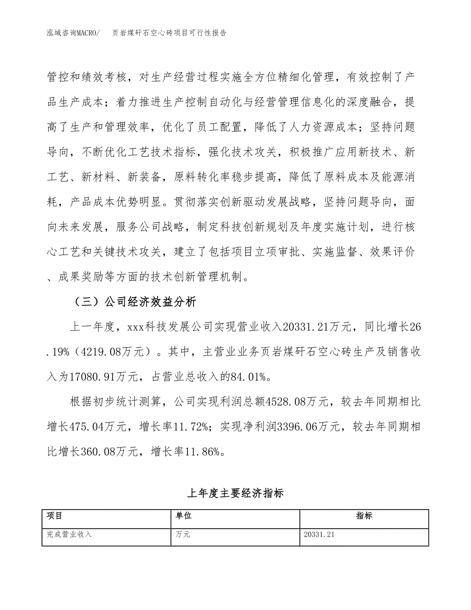 页岩煤矸石空心砖项目可行性报告(招商引资).docx_第4页