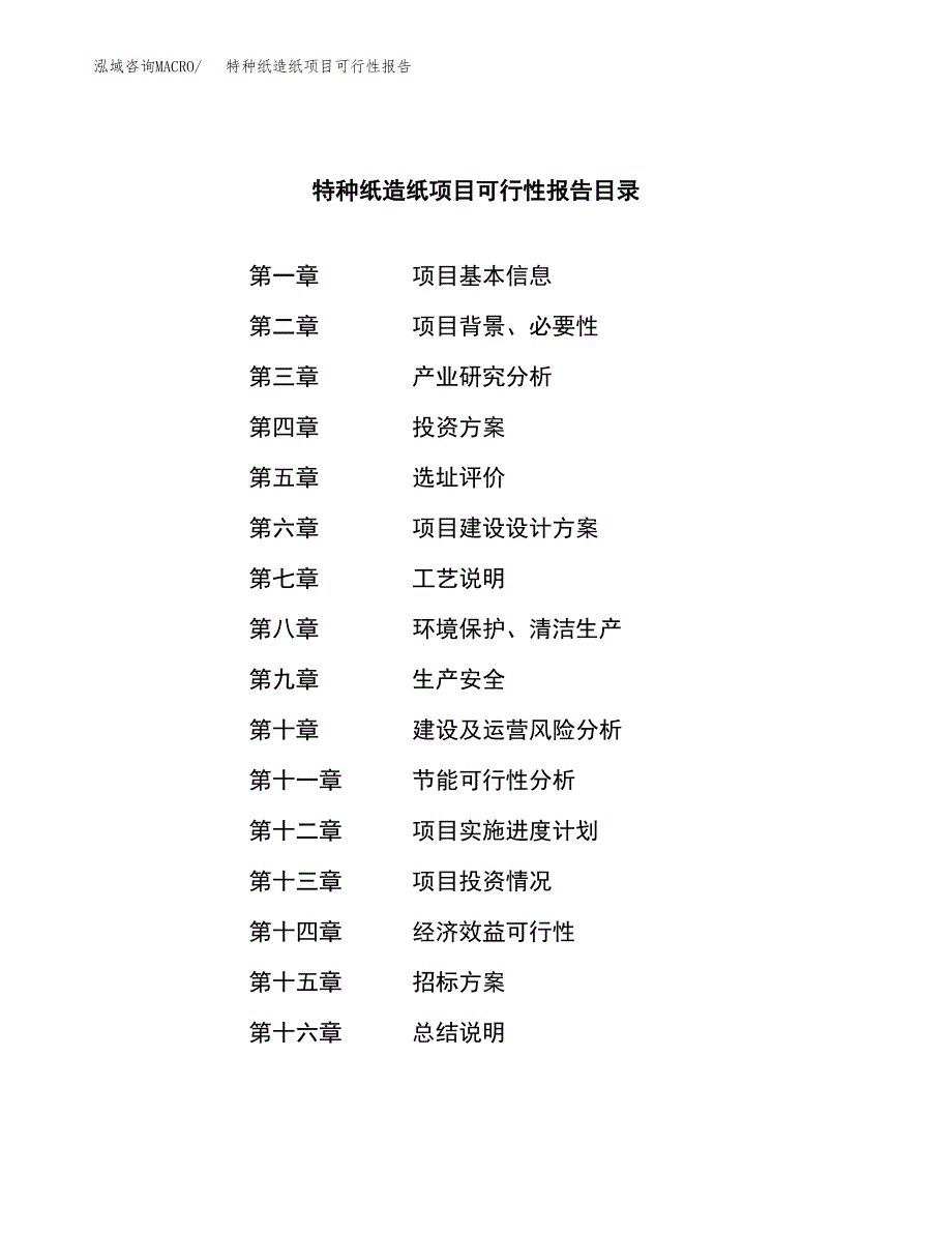 特种纸造纸项目可行性报告(招商引资).docx_第2页