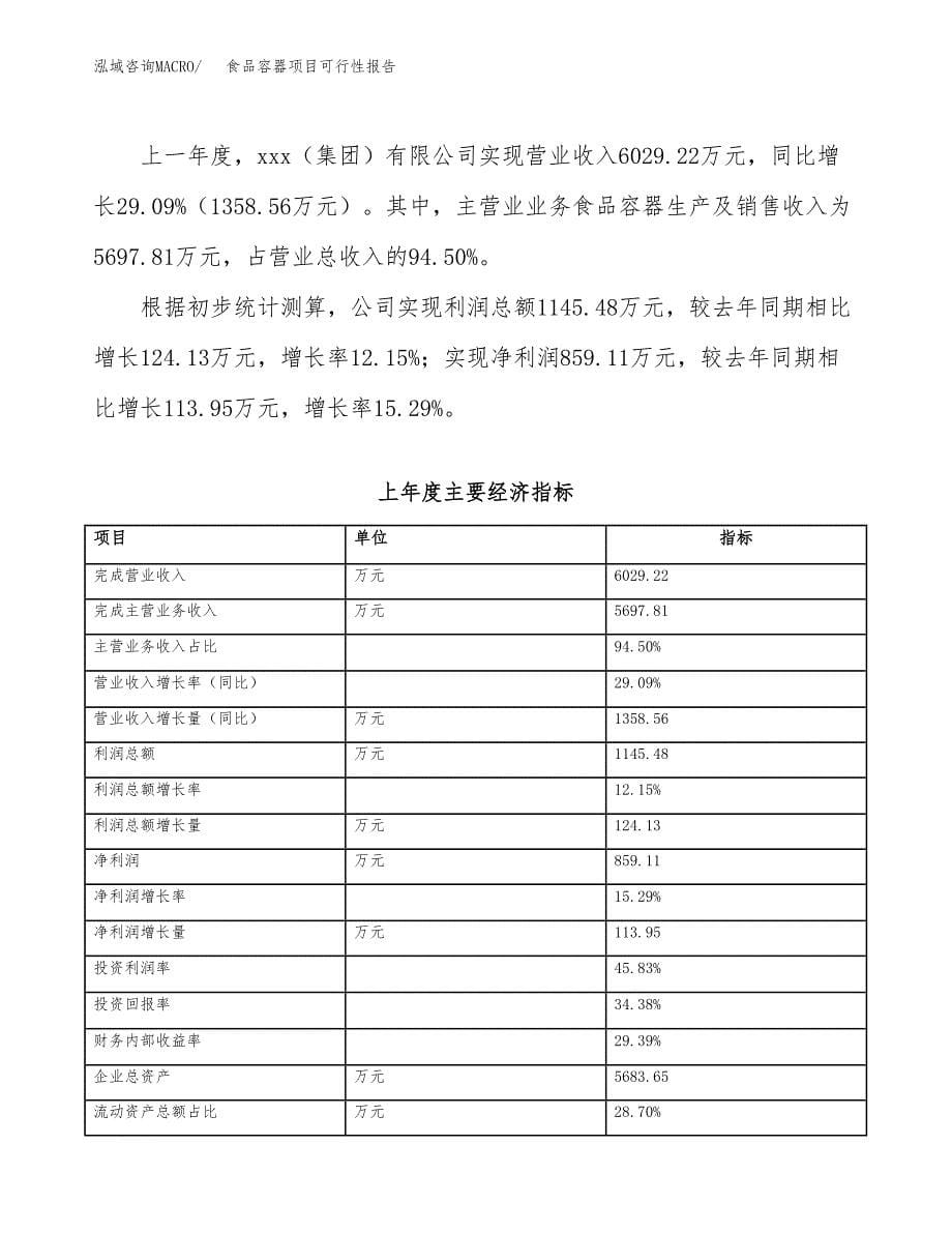 食品容器项目可行性报告(招商引资).docx_第5页