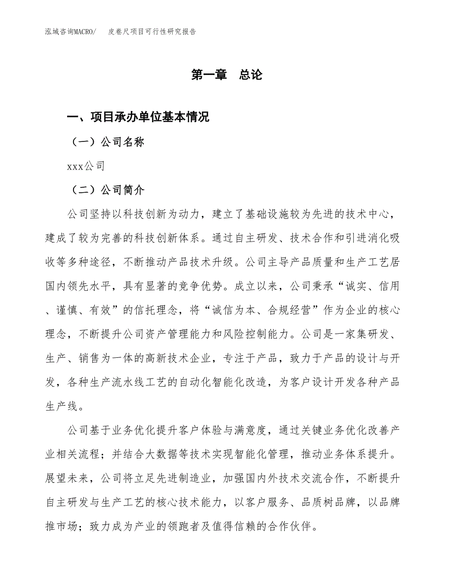 皮卷尺项目可行性研究报告（总投资25000万元）（87亩）_第4页