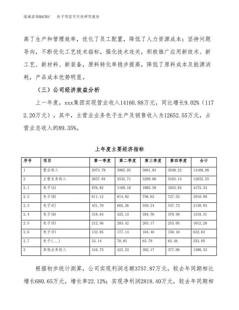 色子项目可行性研究报告（总投资16000万元）（70亩）_第5页