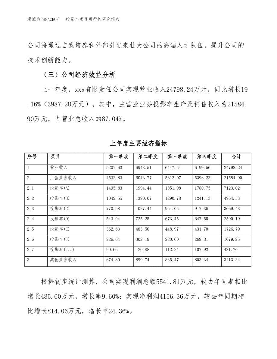 投影车项目可行性研究报告（总投资19000万元）（82亩）_第5页