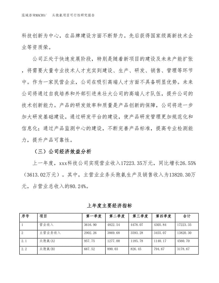 头孢氨项目可行性研究报告（总投资11000万元）（46亩）_第5页