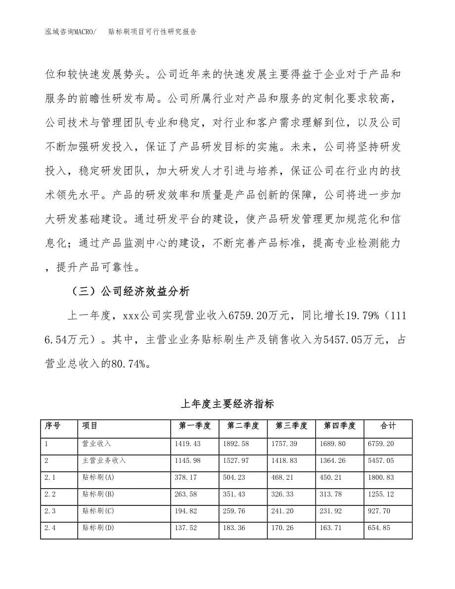 贴标刷项目可行性研究报告（总投资4000万元）（16亩）_第5页