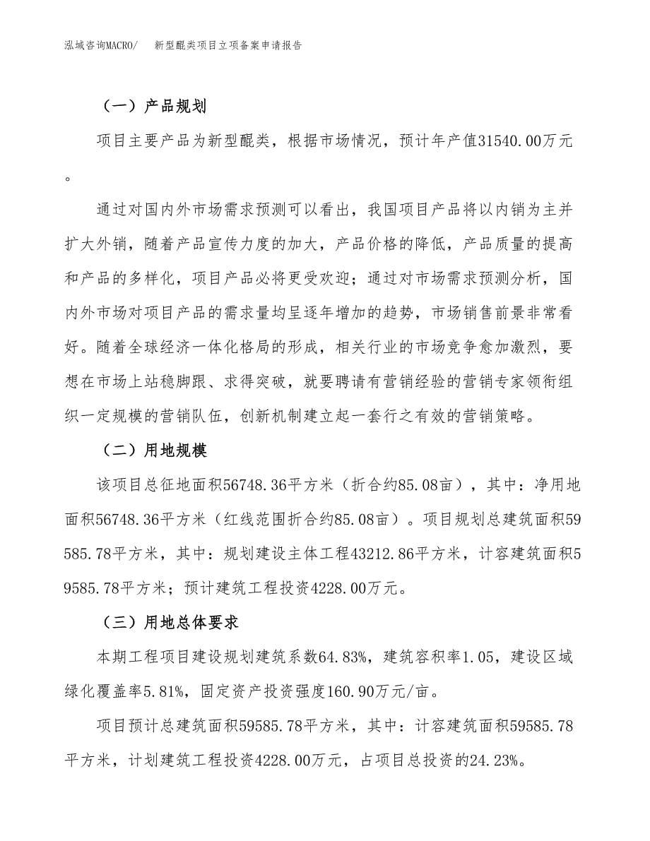 新型醌类项目立项备案申请报告.docx_第5页