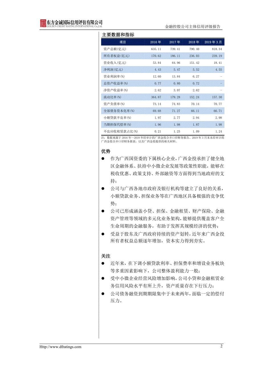 广西金融投资集团有限公司2019年主体信用评级报告(更新)_第5页