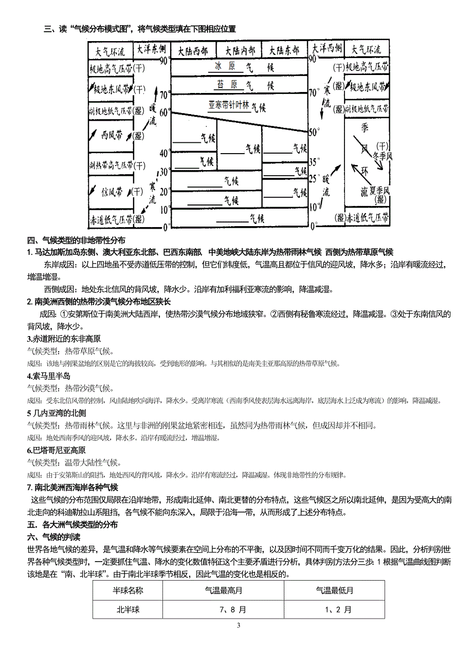 世界气候类型的分布教案(详细)_第3页