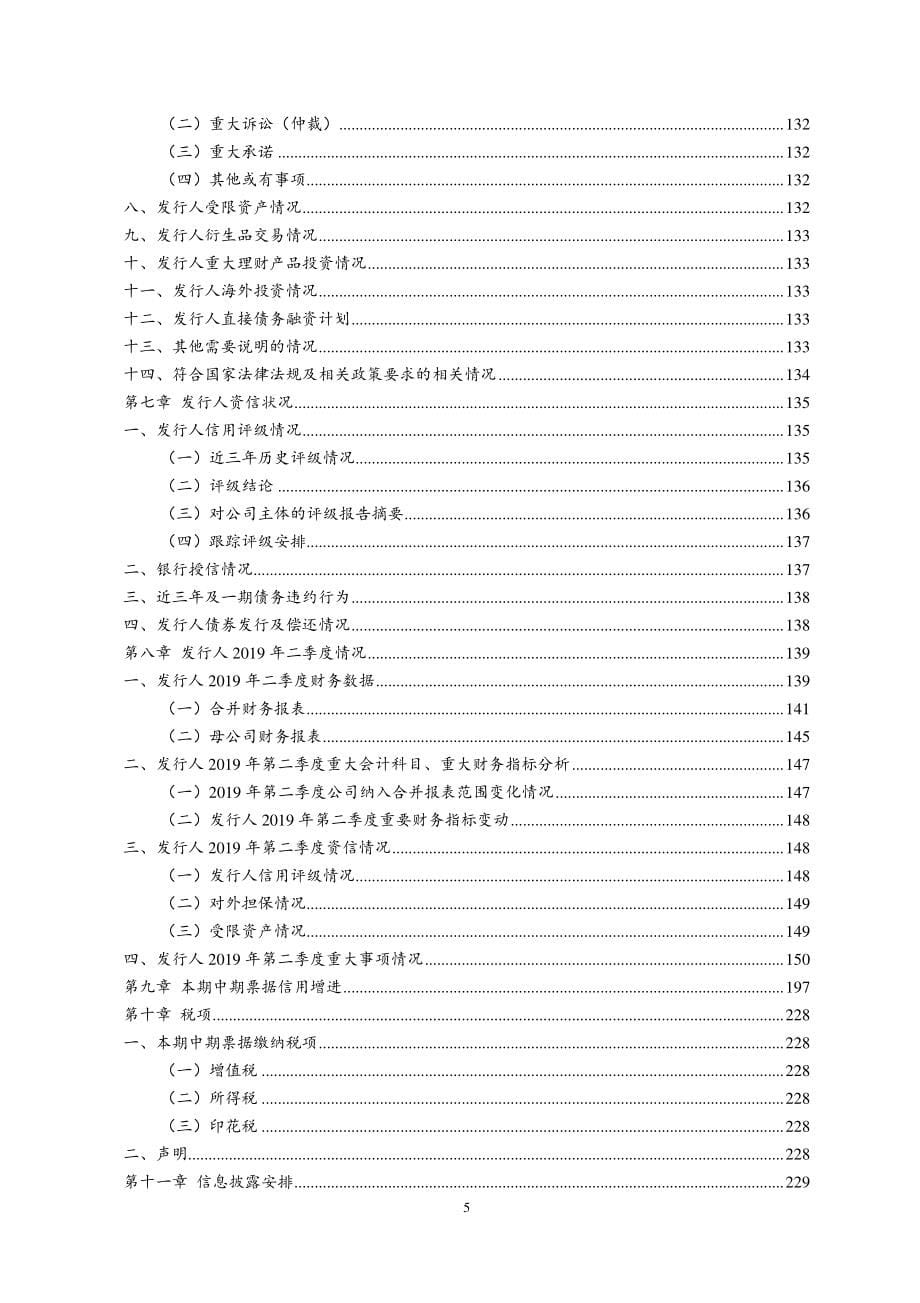 阳江市恒财城市投资控股有限公司2019年度第一期中期票据募集说明书(更新)_第5页