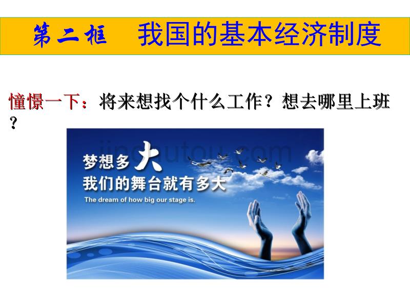 【高中政治必修一2017年最新公开课优质课】4.2我国的基本经济制度.ppt_第2页