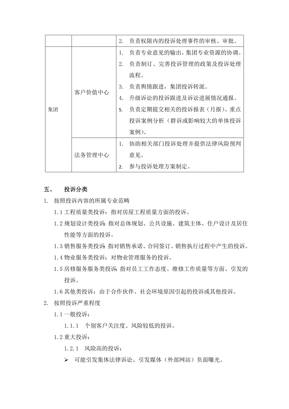 房地产建设集团公司客户投诉处理流程指引_第3页