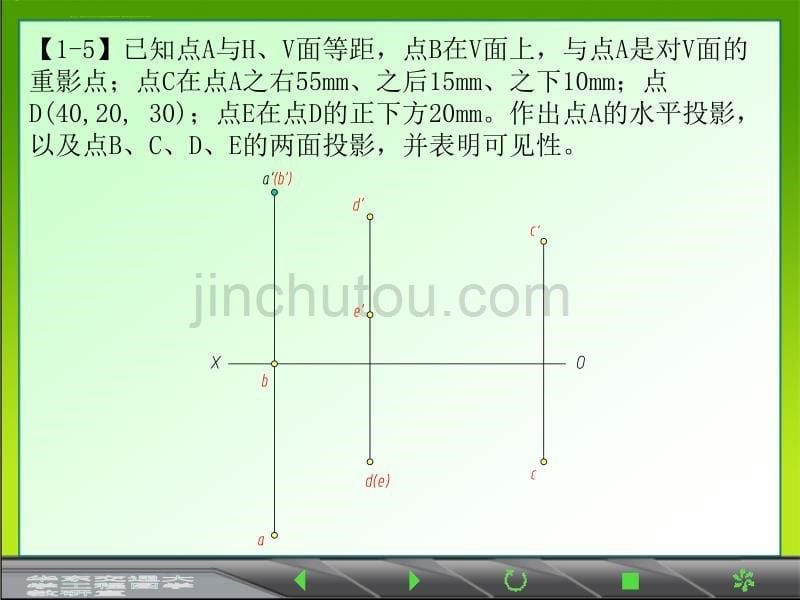 《画法几何及土木工程制图》(第三版)习题参考答案.ppt_第5页