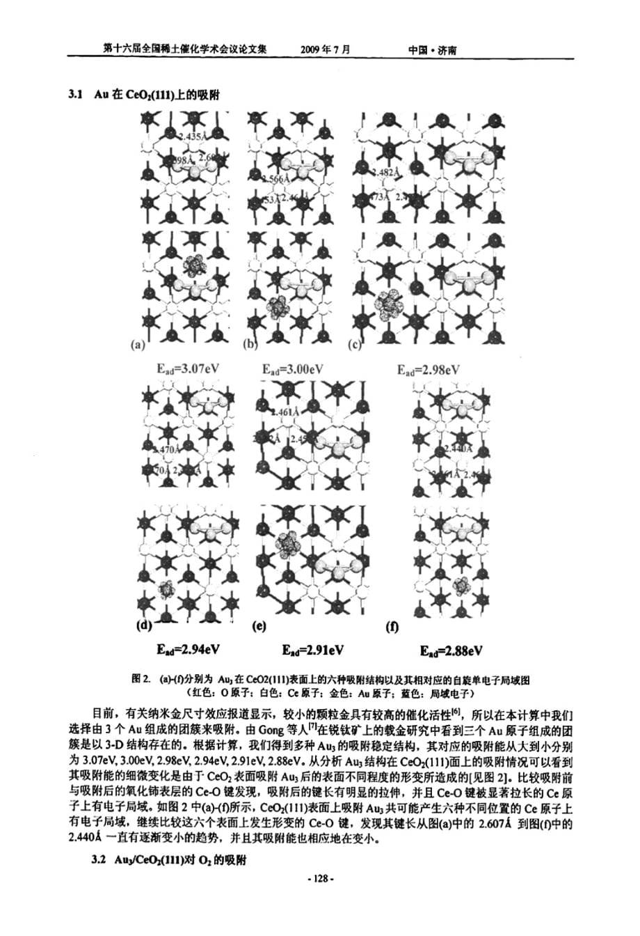 au3ceo2111表面的电子局域性质的理论研究_第2页