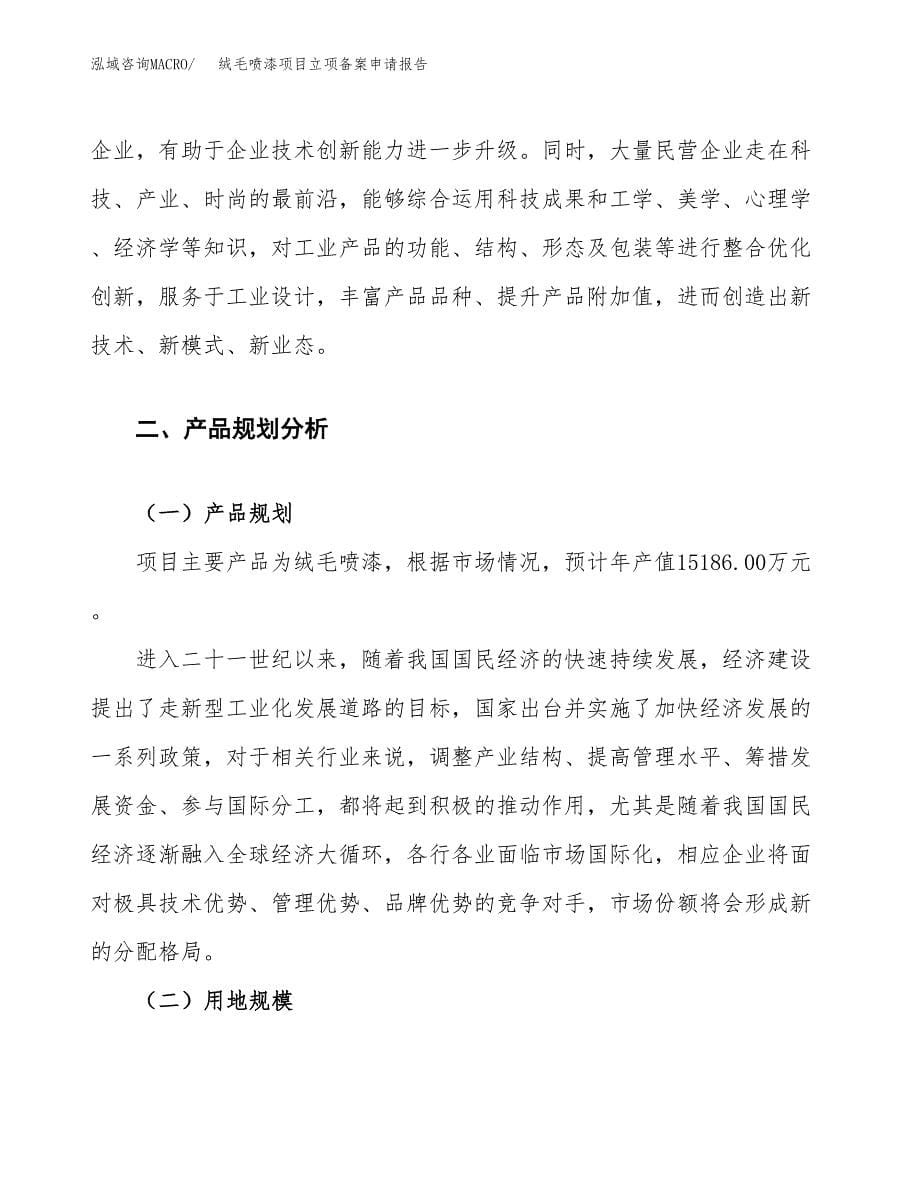 绒毛喷漆项目立项备案申请报告.docx_第5页