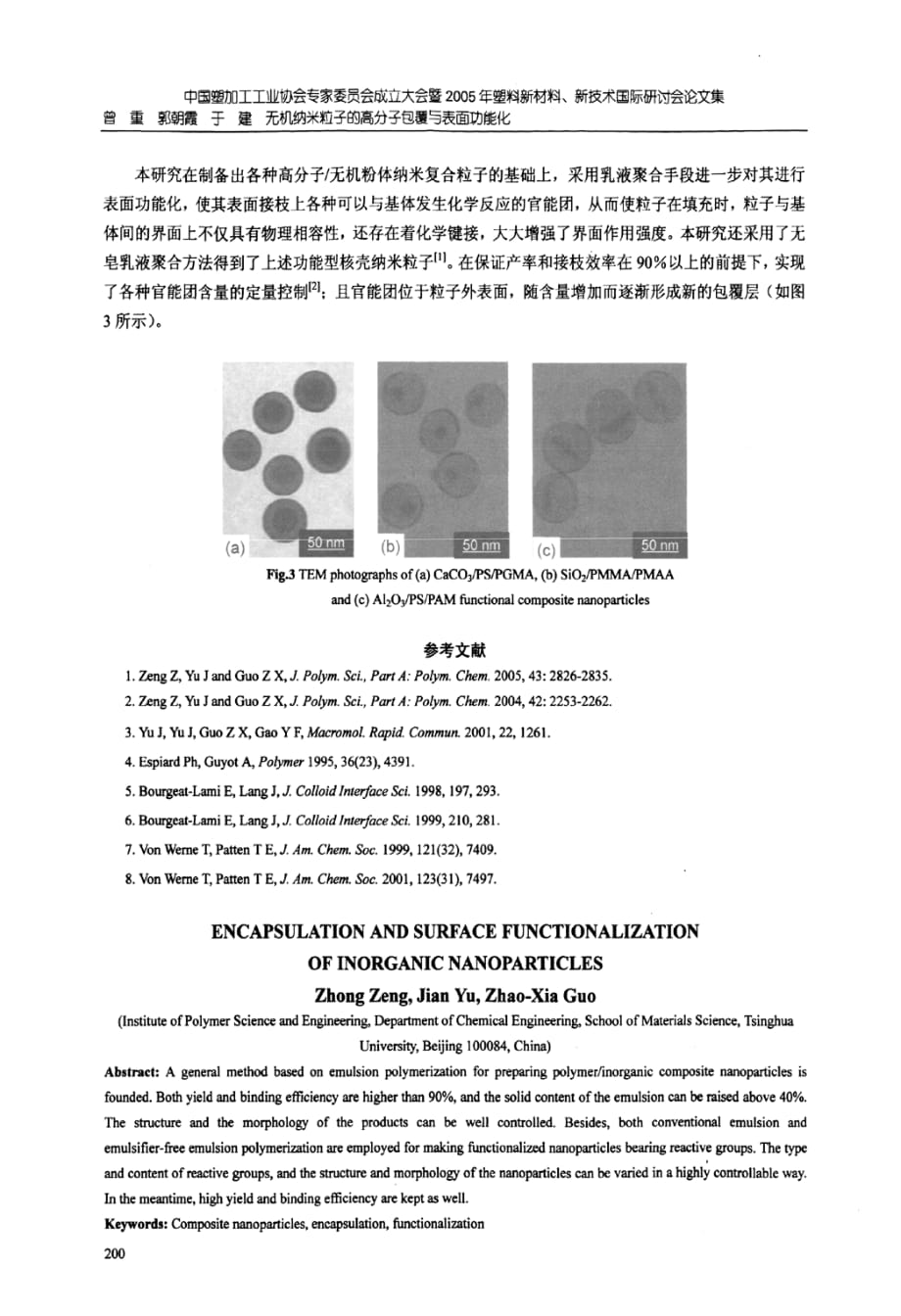 无机纳米粒子的高分子包覆与表面功能化_第2页