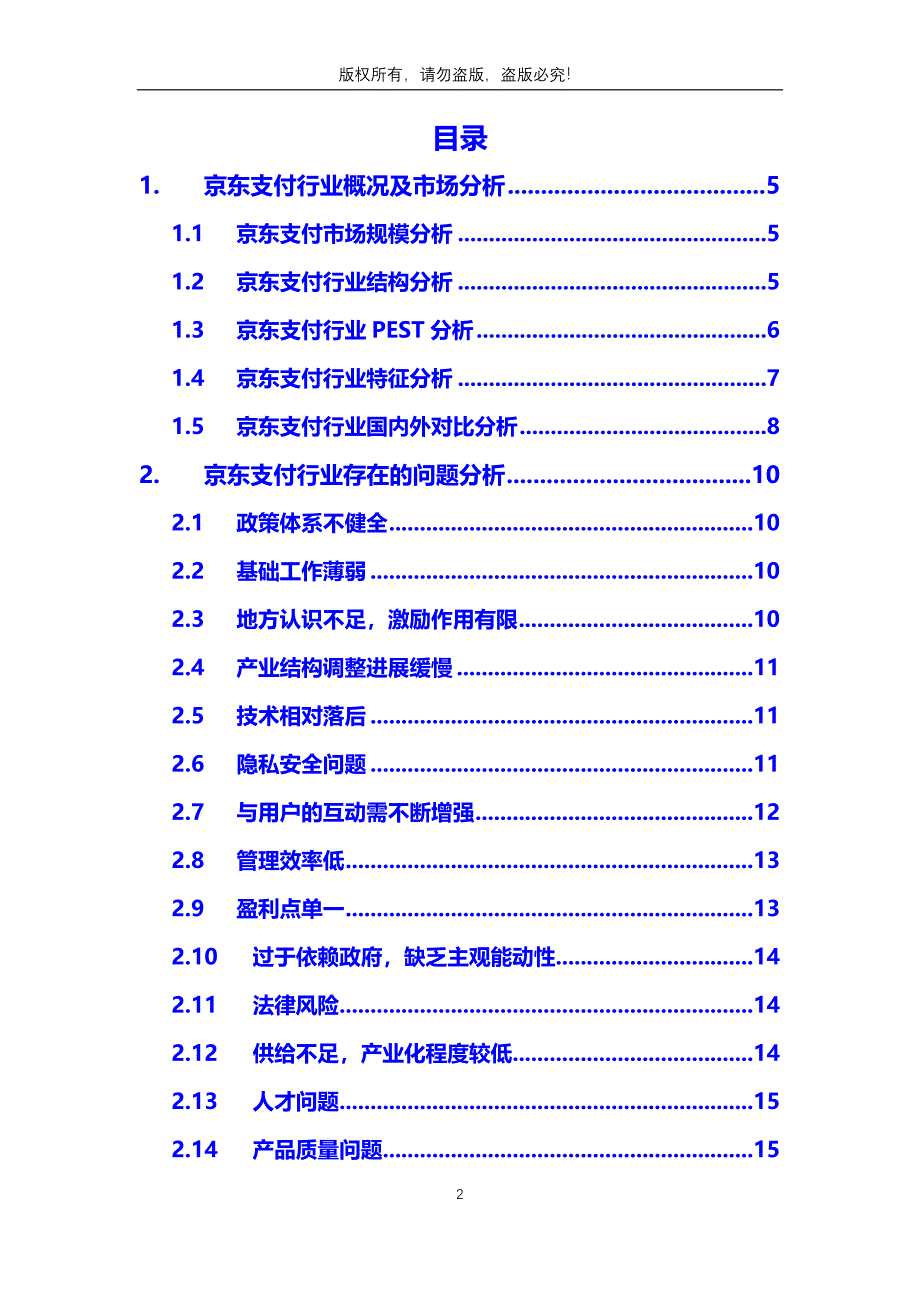 2019年京东支付行业分析调研报告_第2页