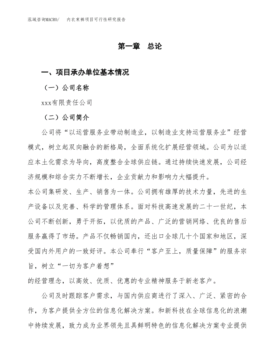 内衣束裤项目可行性研究报告标准模板.docx_第4页