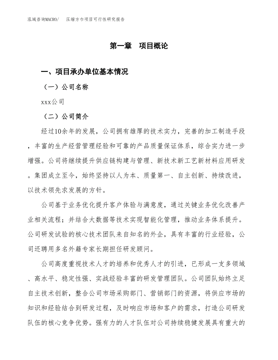 压缩方巾项目可行性研究报告标准模板.docx_第4页