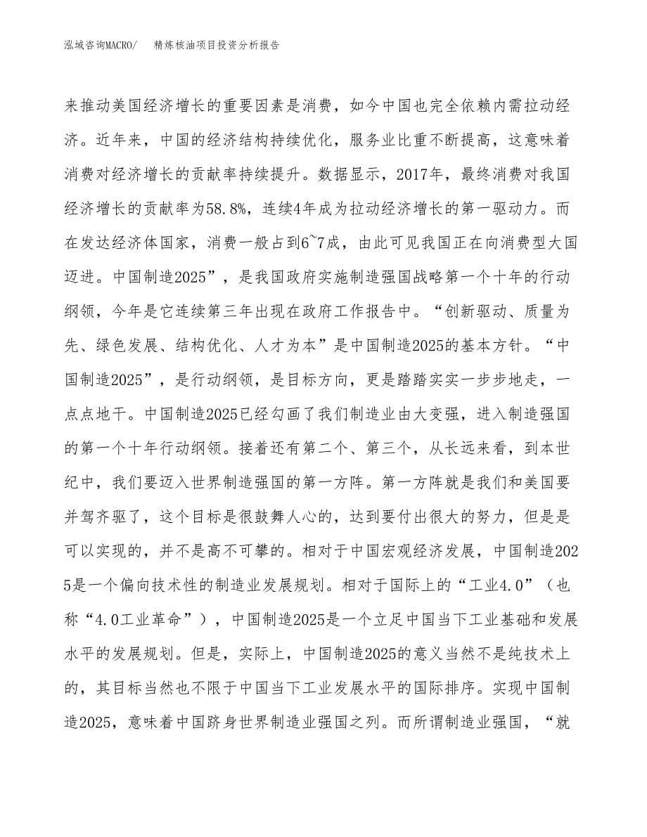 精炼核油项目投资分析报告（投融资报告）.docx_第5页