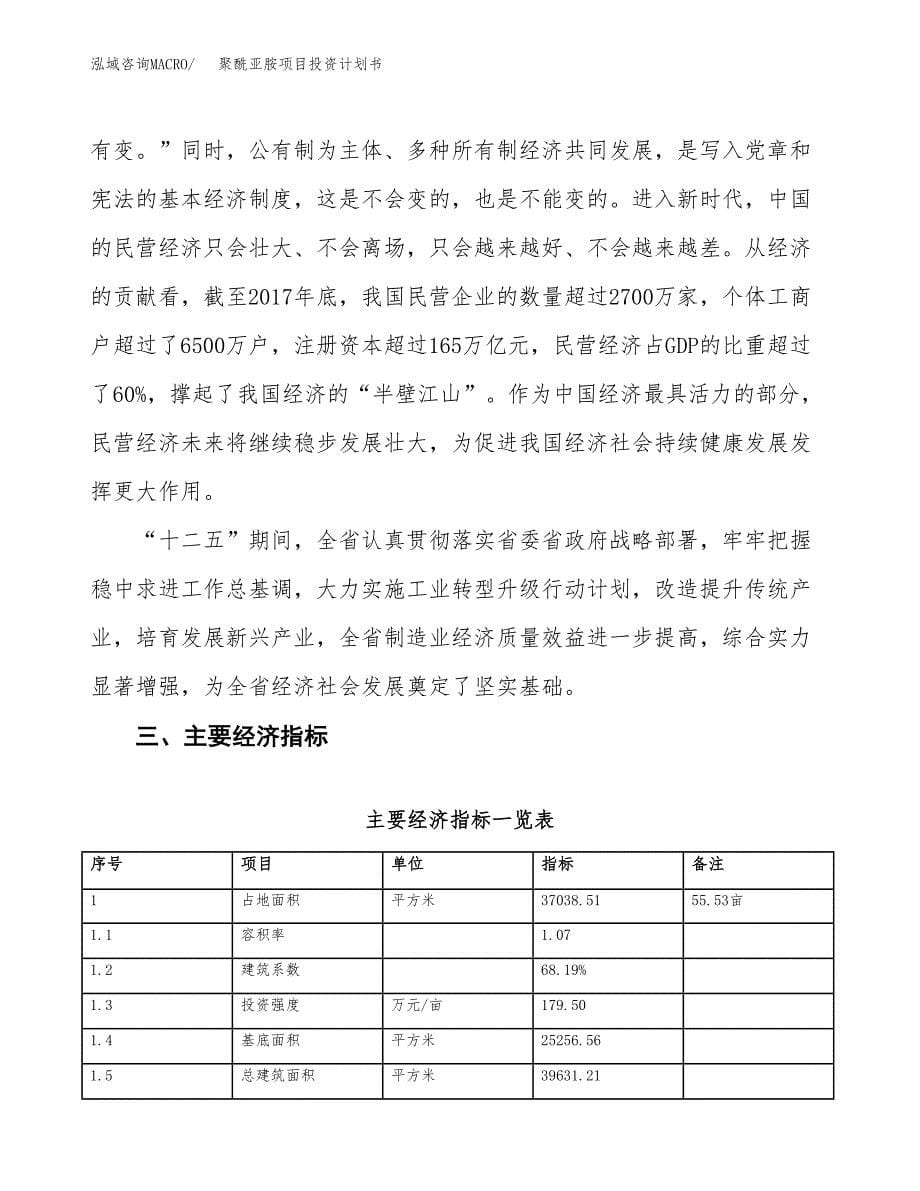 聚酰亚胺项目投资计划书(融资报告).docx_第5页