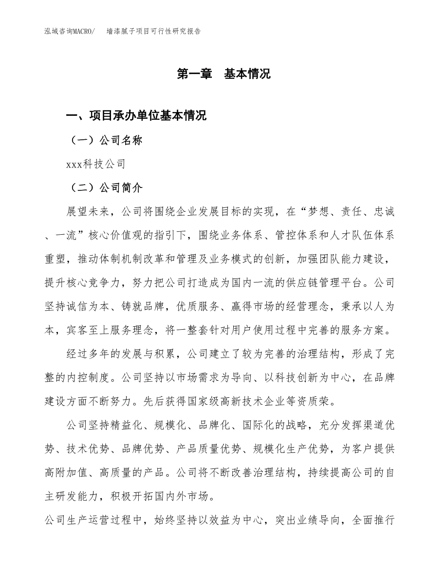 墙漆腻子项目可行性研究报告标准模板.docx_第4页