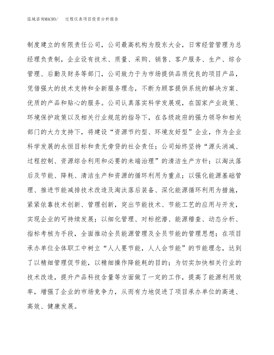 过程仪表项目投资分析报告（投融资报告）.docx_第2页