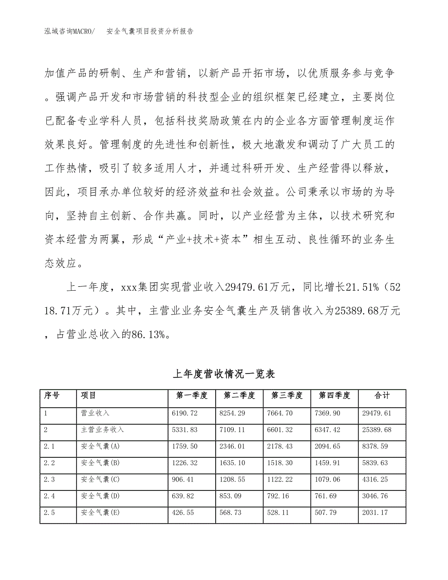 安全气囊项目投资分析报告（投融资报告）.docx_第2页