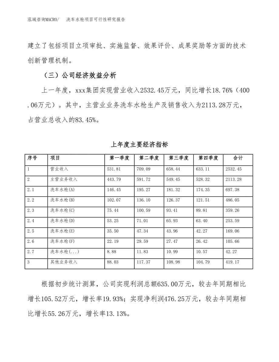 洗车水枪项目可行性研究报告标准模板.docx_第5页