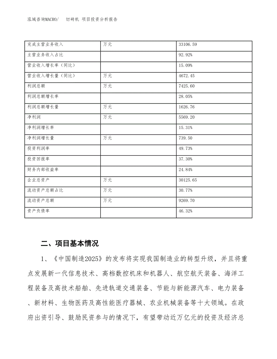 切砖机 项目投资分析报告（投融资报告）.docx_第3页