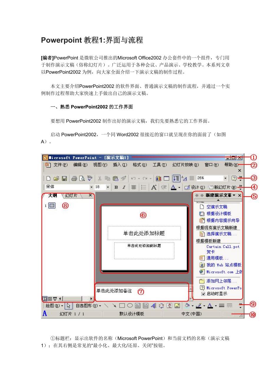 Powerpoint教程_第1页