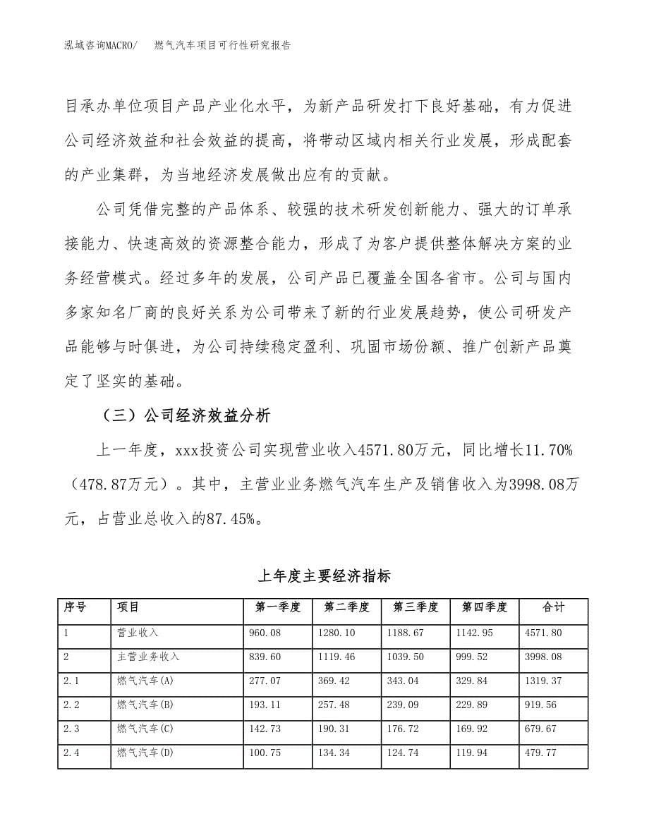 燃气汽车项目可行性研究报告标准模板.docx_第5页