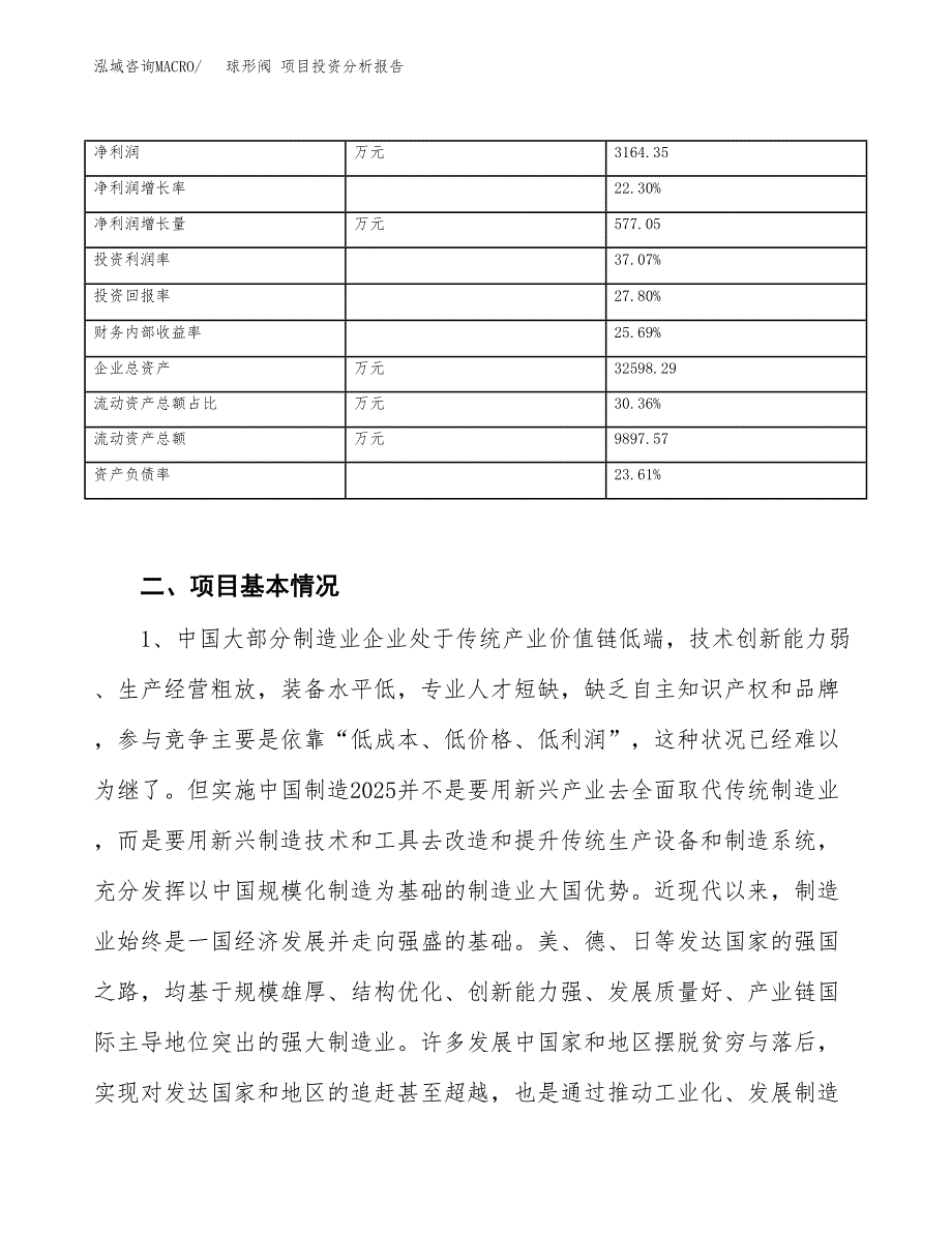 球形阀 项目投资分析报告（投融资报告）.docx_第3页