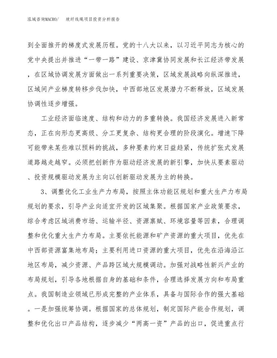 玻纤线绳项目投资分析报告（投融资报告）.docx_第5页