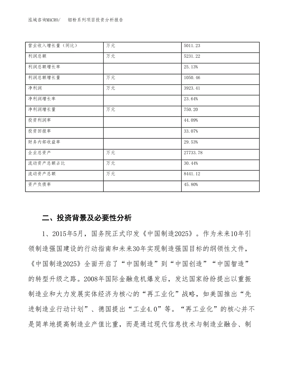 钼粉系列项目投资分析报告（投融资报告）.docx_第3页