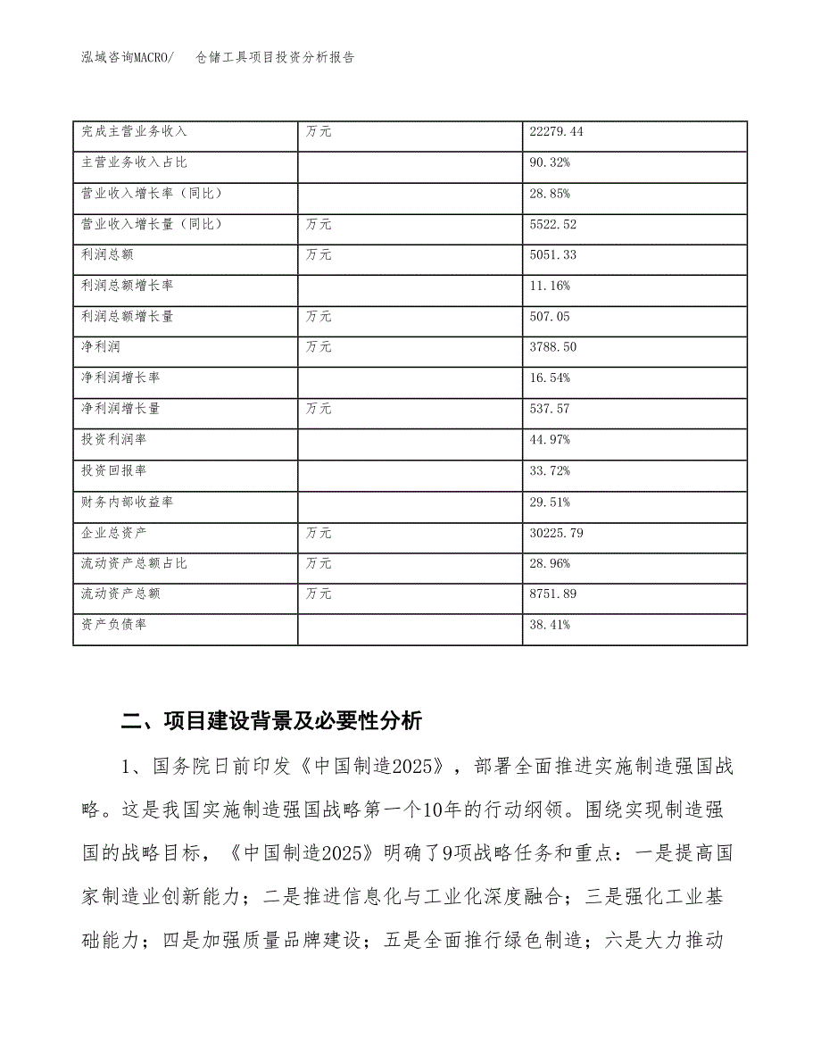 仓储工具项目投资分析报告（投融资报告）.docx_第3页