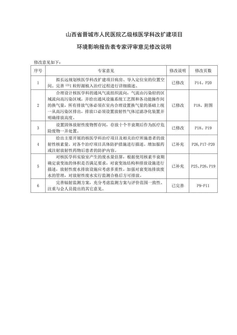晋城人民医院乙级核医学科改扩建项目环境影响评价报告表_第5页