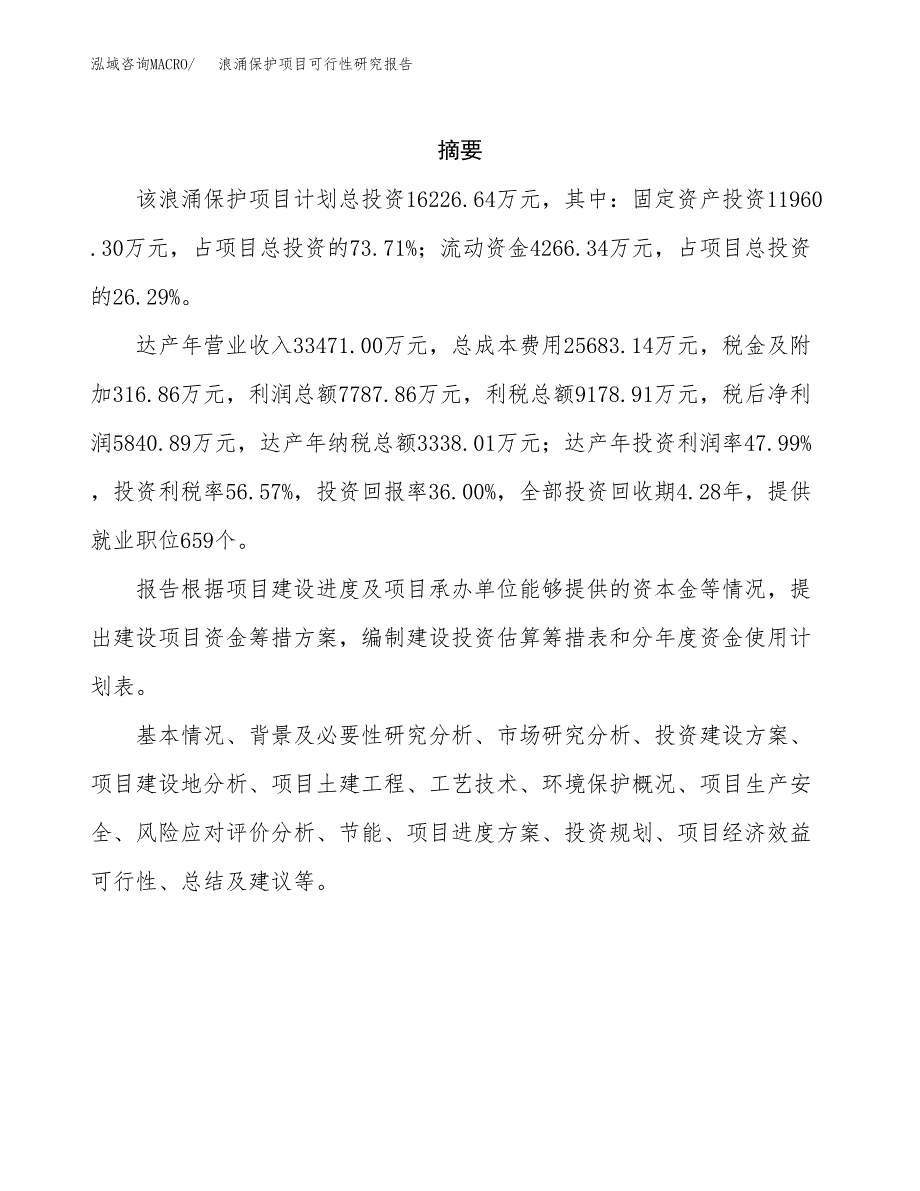 浪涌保护项目可行性研究报告标准模板.docx_第2页