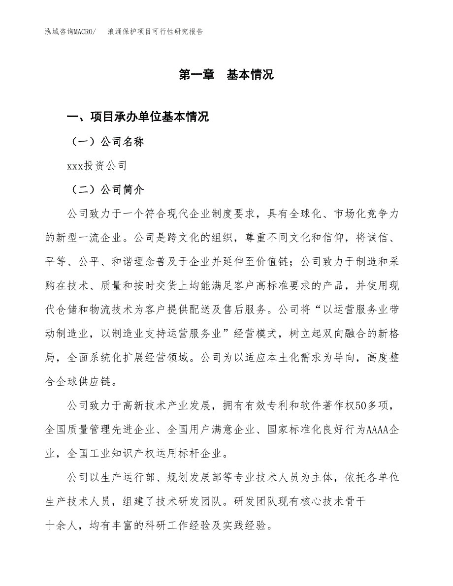 浪涌保护项目可行性研究报告标准模板.docx_第4页