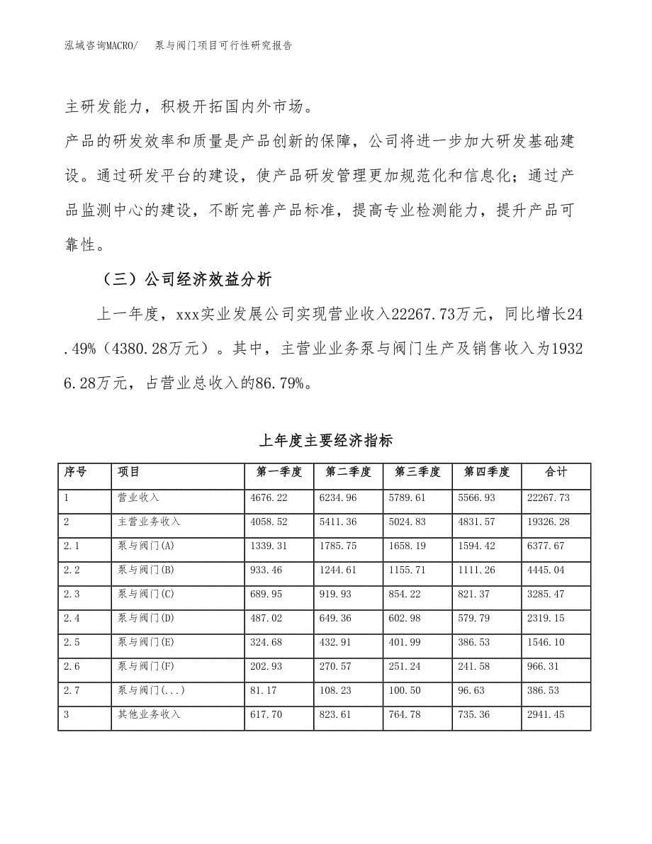 泵与阀门项目可行性研究报告标准模板.docx_第5页