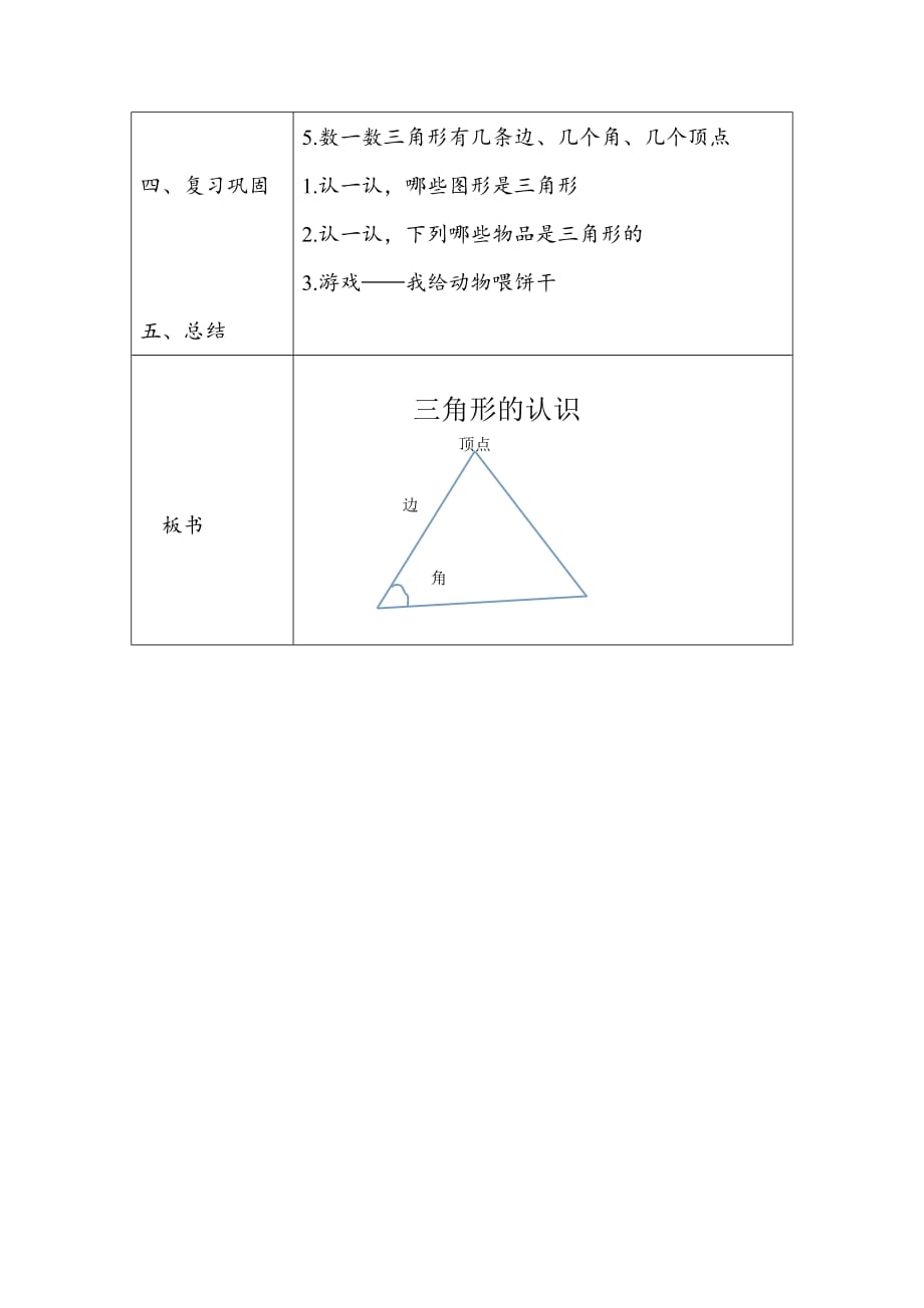 培智数学教案《三角形的认识》_第4页