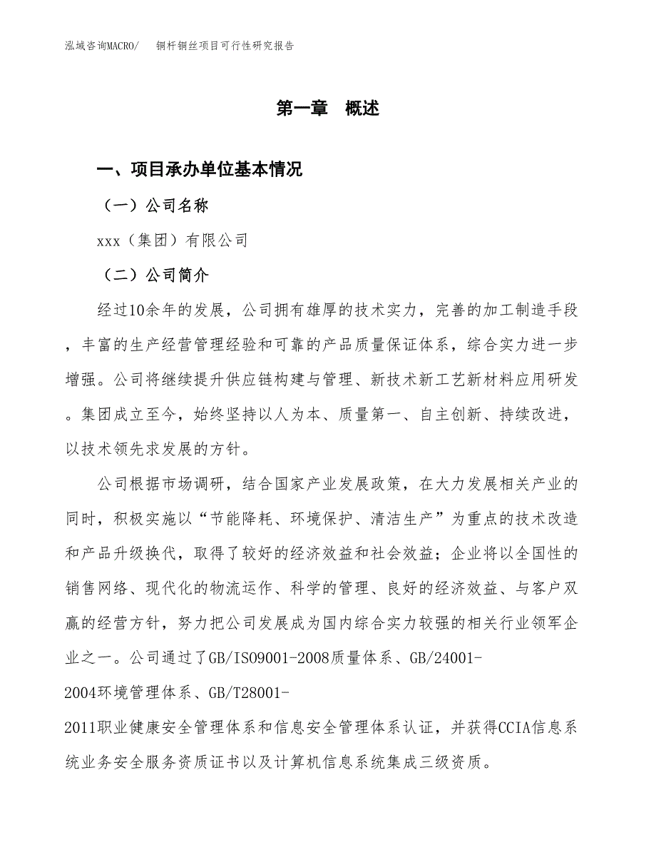 铜杆铜丝项目可行性研究报告标准模板.docx_第4页