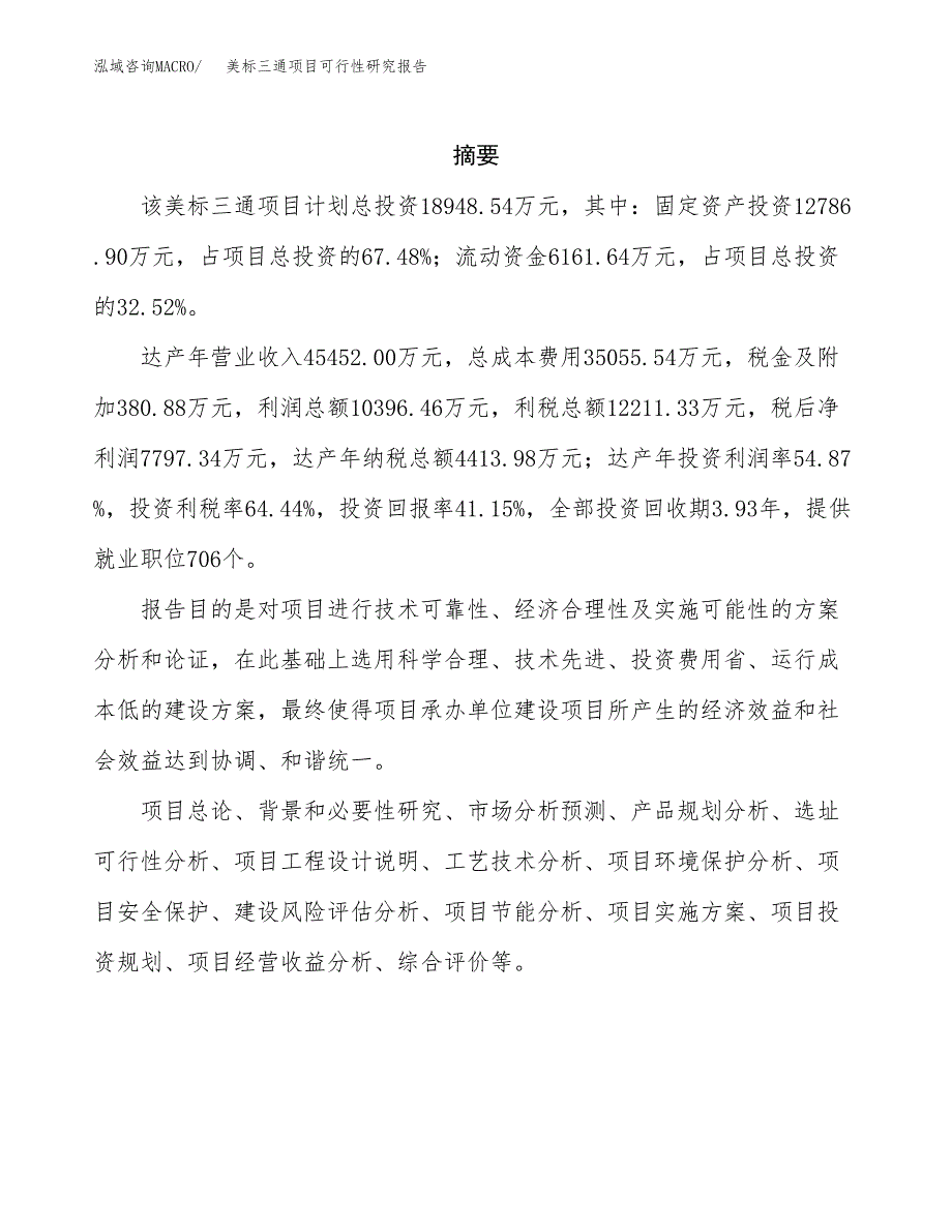 美标三通项目可行性研究报告标准模板.docx_第2页