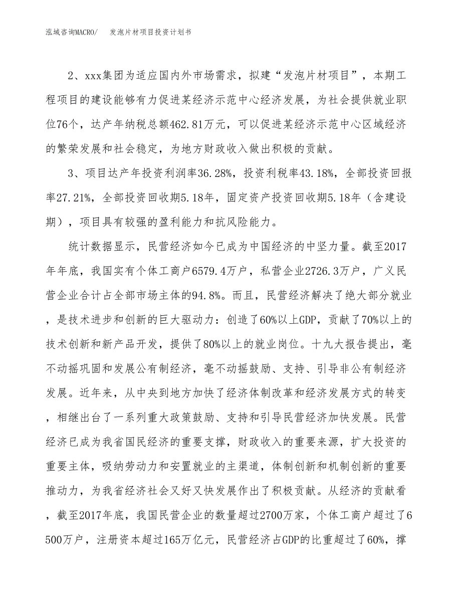 发泡片材项目投资计划书(融资报告).docx_第4页