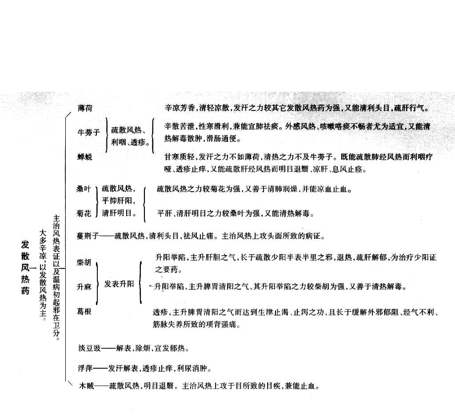 中药功效树状图归纳_第2页