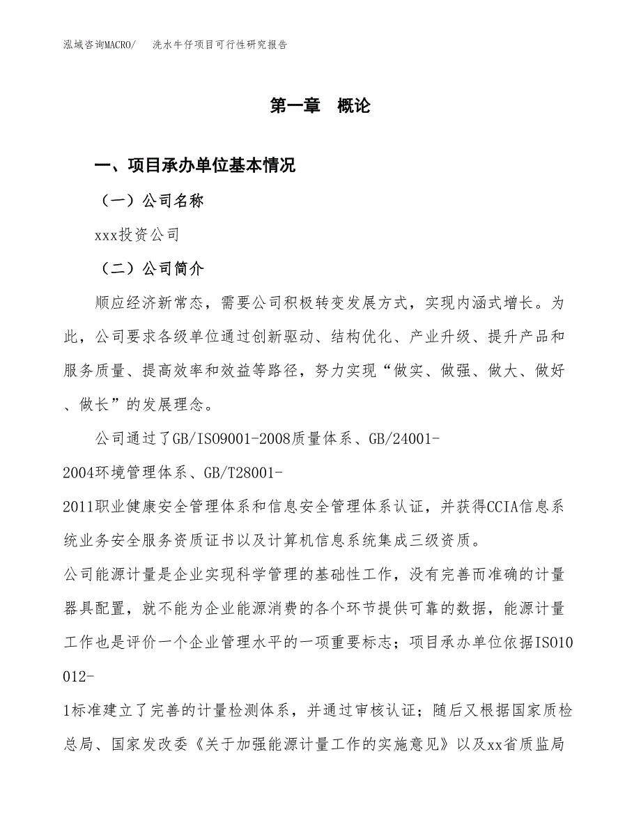 洗水牛仔项目可行性研究报告标准模板.docx_第4页