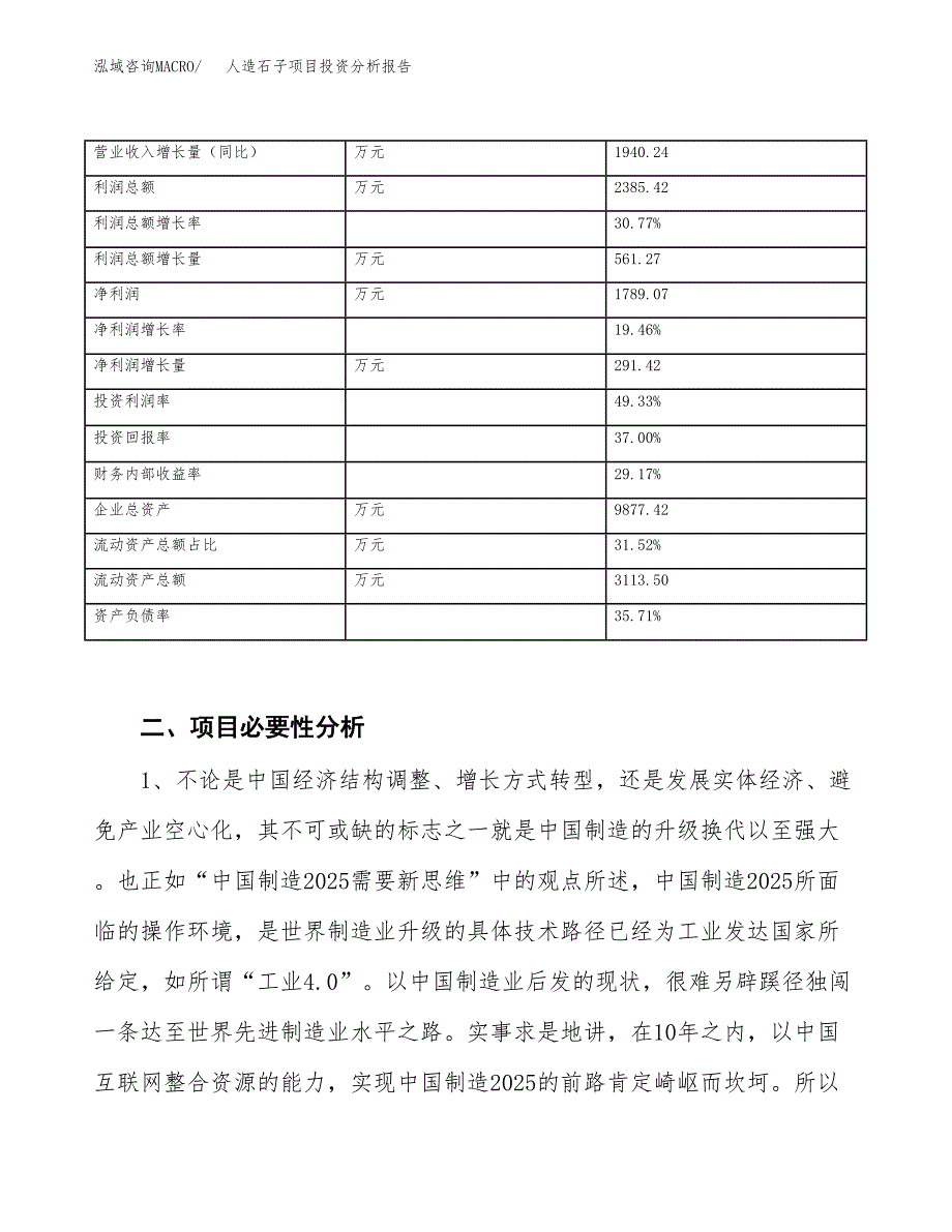 人造石子项目投资分析报告（投融资报告）.docx_第3页