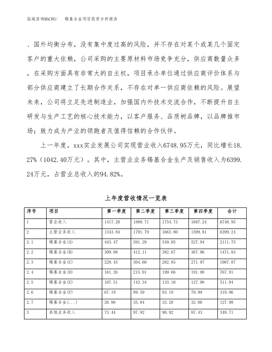 锡基合金项目投资分析报告（投融资报告）.docx_第2页