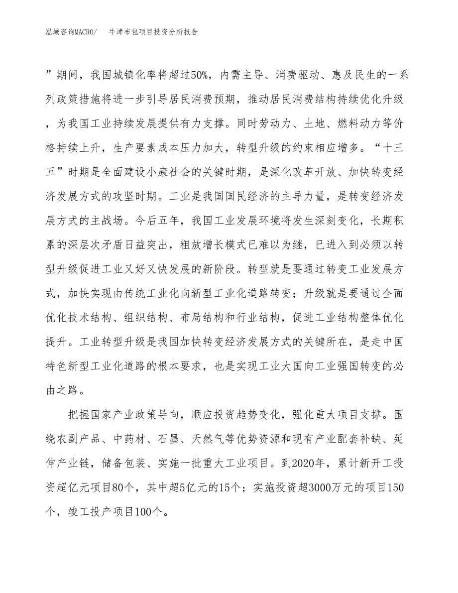 牛津布包项目投资分析报告（投融资报告）.docx_第5页