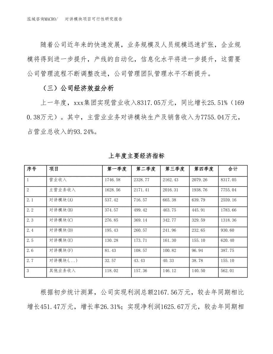 对讲模块项目可行性研究报告标准模板.docx_第5页