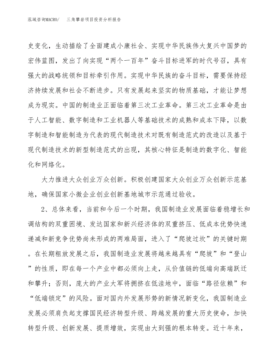 三角攀岩项目投资分析报告（投融资报告）.docx_第4页