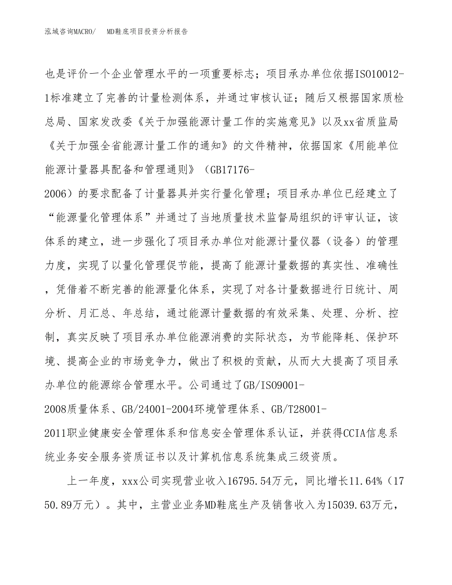 MD鞋底项目投资分析报告（投融资报告）.docx_第2页